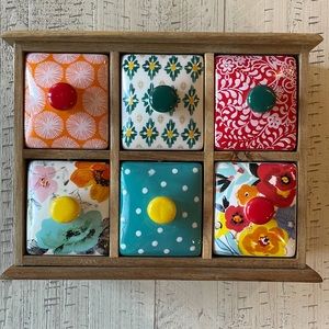 Pioneer Woman Tea and Spice Compartment